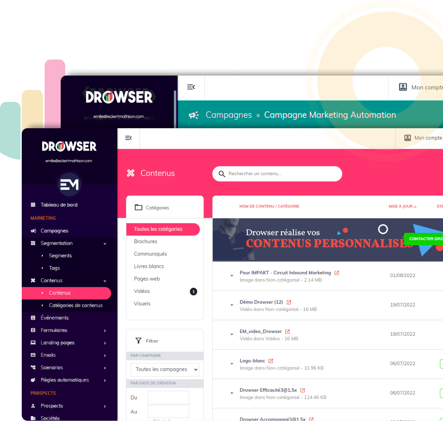 Application Drowser