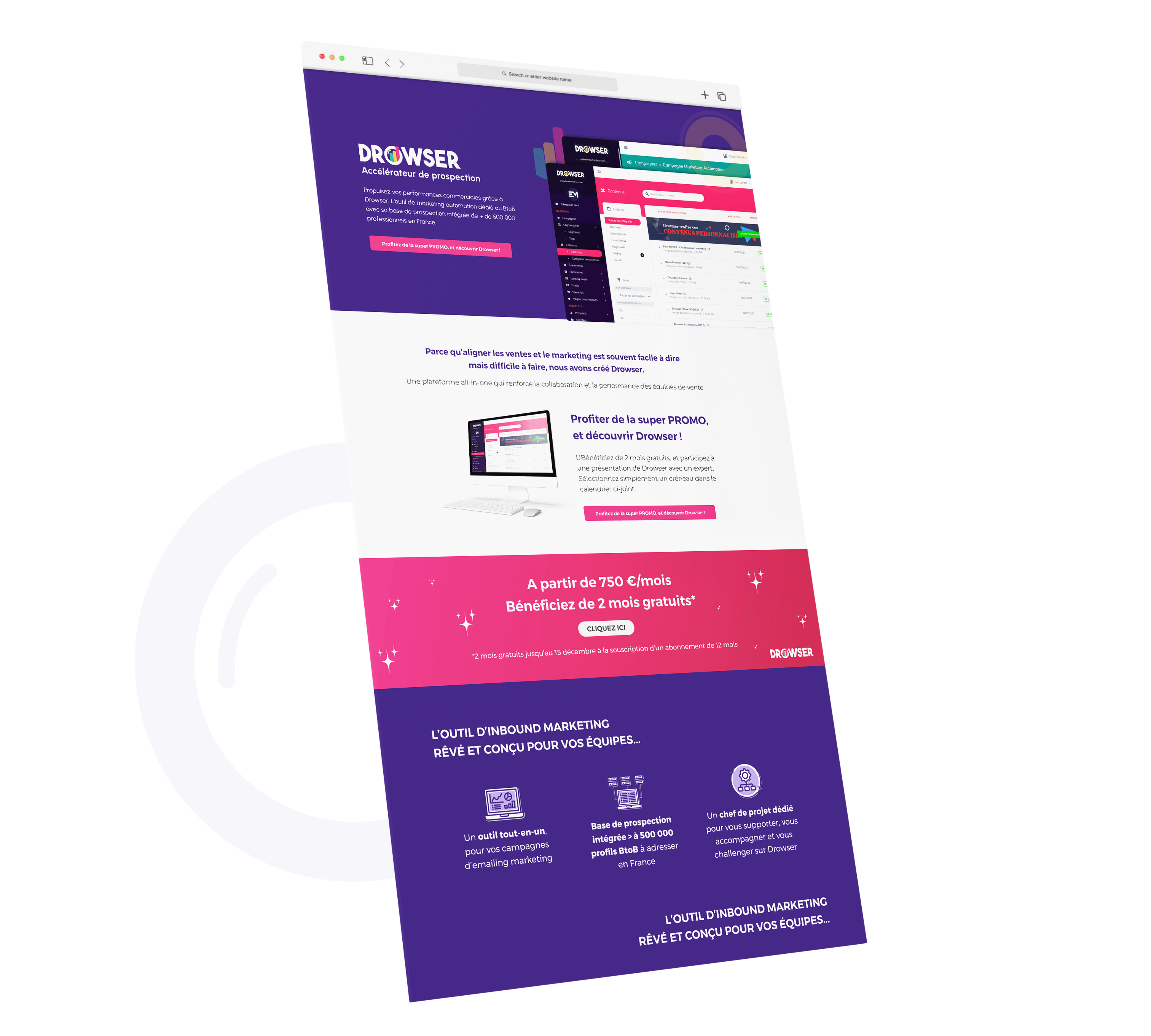 Vos landing pages pour convertir